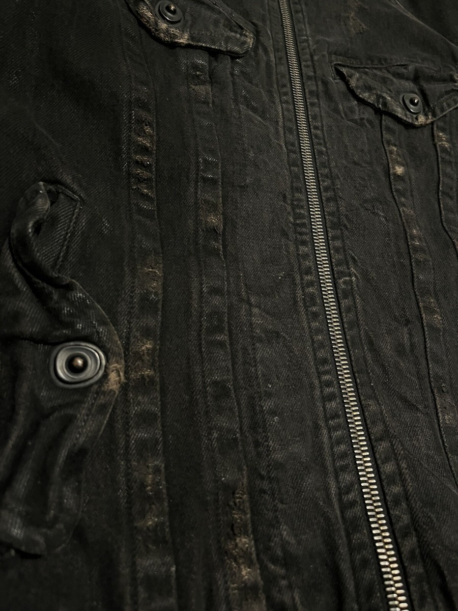 ジャケット・アウター 2008aw JULIUS gas mask pocket denim coat Julius 7 AWO8 Gasmask jacket. | eBay