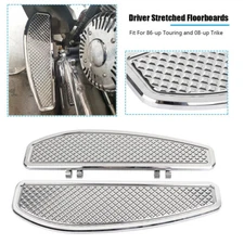 Driver Floorboards Foot Boards For Harley Touring Road King Softail Deluxe FLSTN