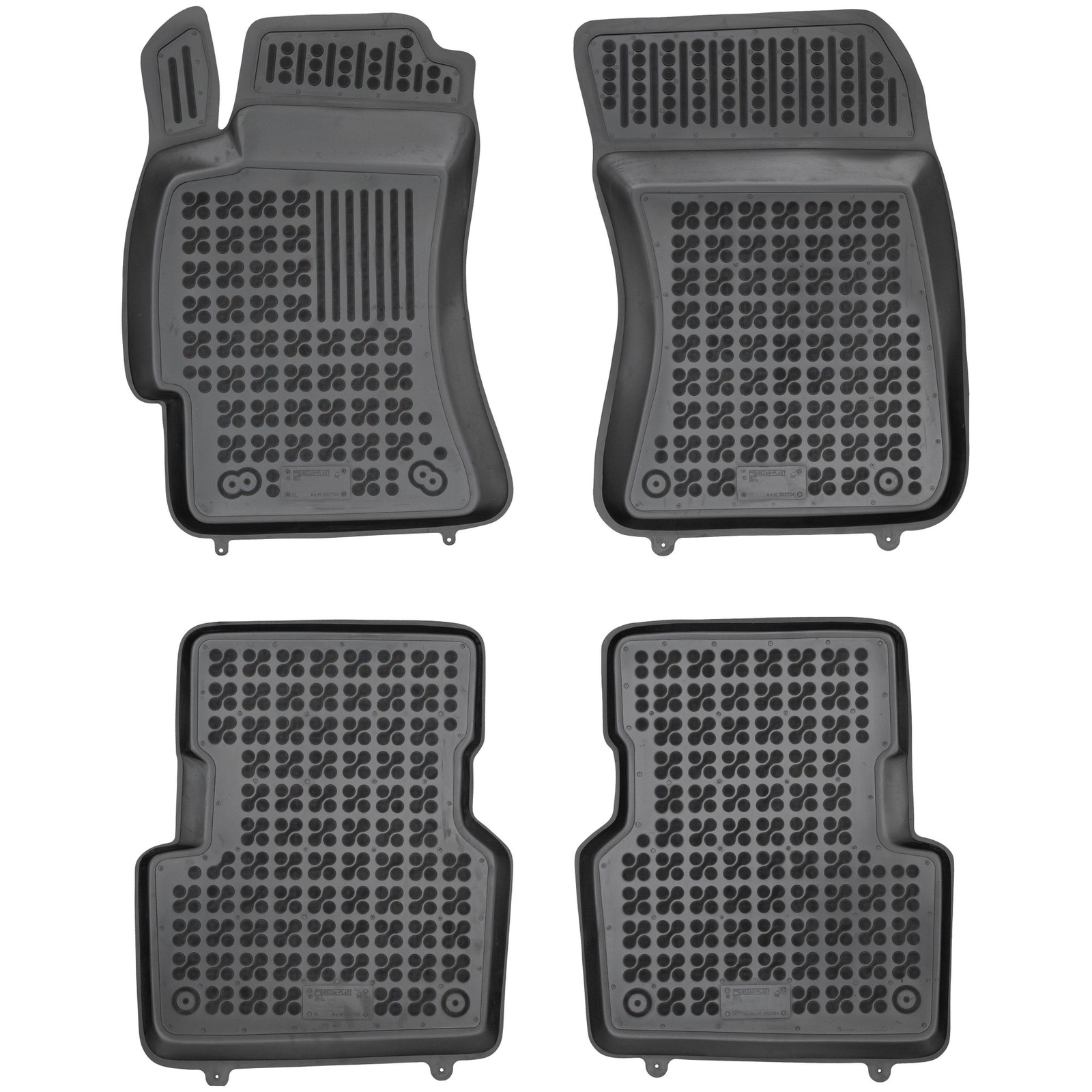 Tapis de sol en caoutchouc Rezaw-Plast pour Subaru Forester II de 2002 à 2008
