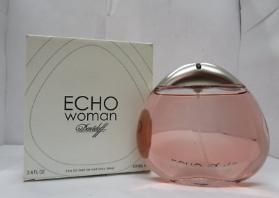 DAVIDOFF ECHO WOMAN  EAU DE PARFUM SPRAY 3.4 oz/100 ml  TT WOMAN