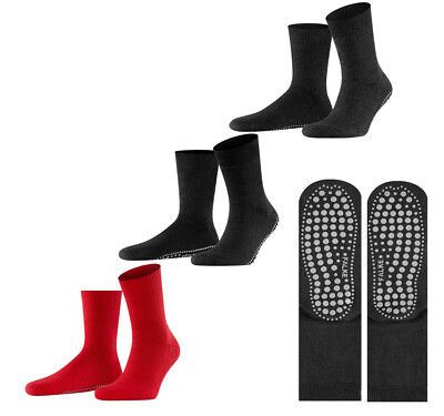 Falke 3 Paar Homepads Größe 35 - 50 Socken Strümpfe unisex ABS Socke Stopper 