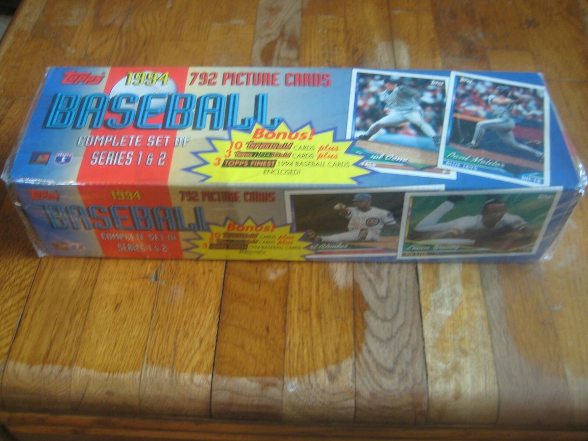 Topps 1994 Baseball Cards Complete Set of Series 1 & 2 | eBay