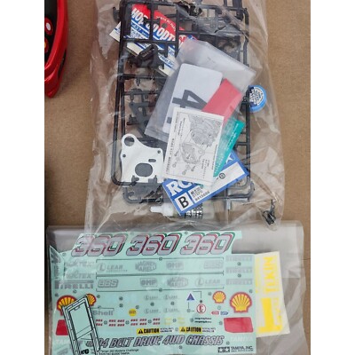 Vintage Tamiya TA04 Ferrari 360 Modena Challenge 4WD RC Racing Car