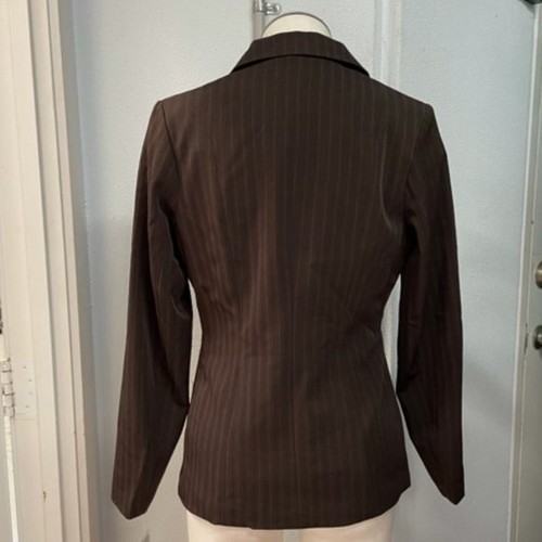 Ladies Clothing A Joy Chocolate Blazer Jacket CLEARANCE Size 8,10,12,14 or 16 - Picture 3 of 6
