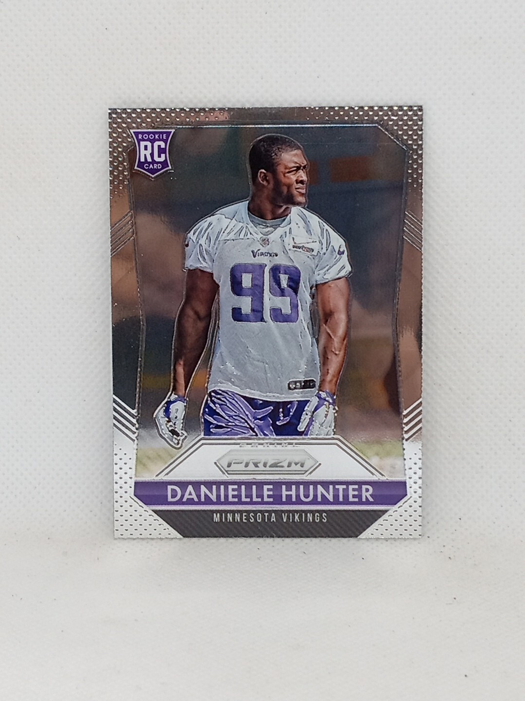 2015 Panini Prizm Danielle Hunter Rookie Card #218 Minnesota Vikings