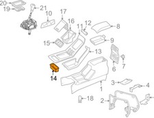 MB G W463 Mittelkonsole Ablage A4636831391 NEU ORIGINAL 2003 MB G W463 Mittelkonsole Ablage A4636831391 NEU ORIGINAL 2003