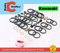 1996 1997 Kawaski Zx 9r Ninja Zx9r Front Brake Caliper Seal Kit 1996 1997 Kawaski Zx 9r Ninja Zx9r Front Brake Caliper Seal Kit