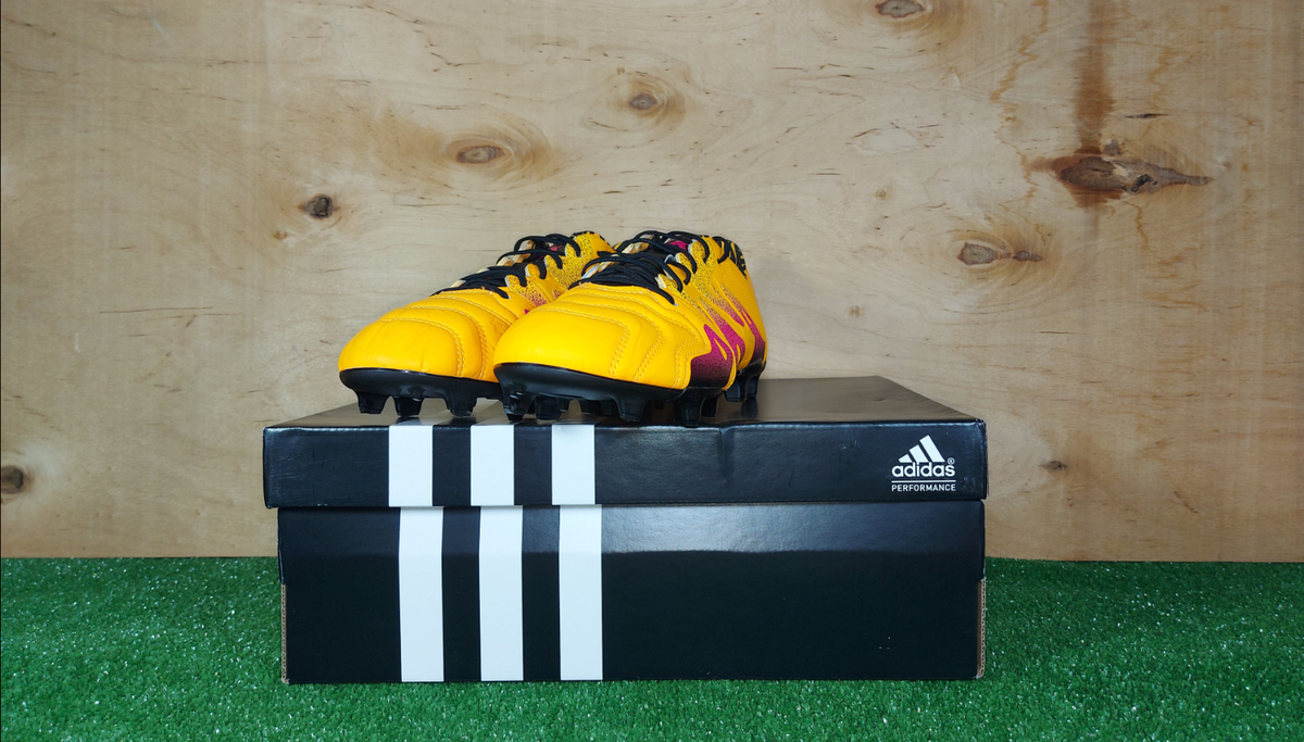 Adidas X 15.1 FG|AG Leather S74616 Yellow boots mens Adidas X 15.1 FG|AG Leather S74616 Yellow boots mens