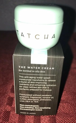 Tatcha The Water Cream Travel Size 5ml/.17oz Refreshing & Anti-aging New in Box - Picture 3 of 5