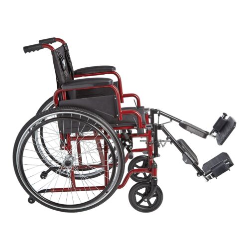Elevating Legrests for Ziggo Wheelchair For 12" & 14" Adjustable ELR - Picture 5 of 6