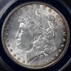 1887 $1 Morgan Dollar ANACS MS 63