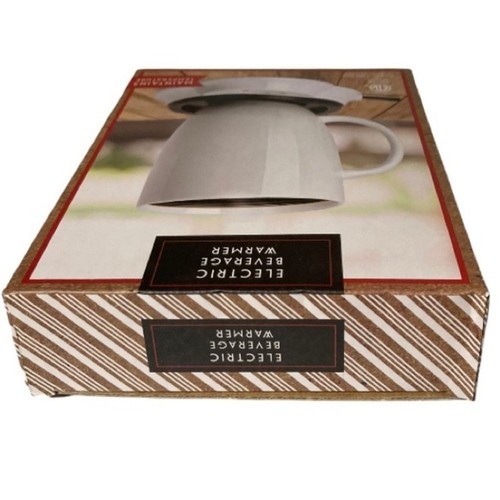 Electric Mug Beverage Warmer White Small Kitchen Appliance - Picture 4 of 8