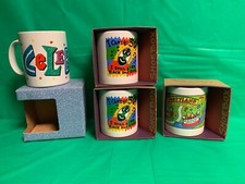 4 new  Mugs - 3 shoebox (50 & 40) and 1 Celeb...