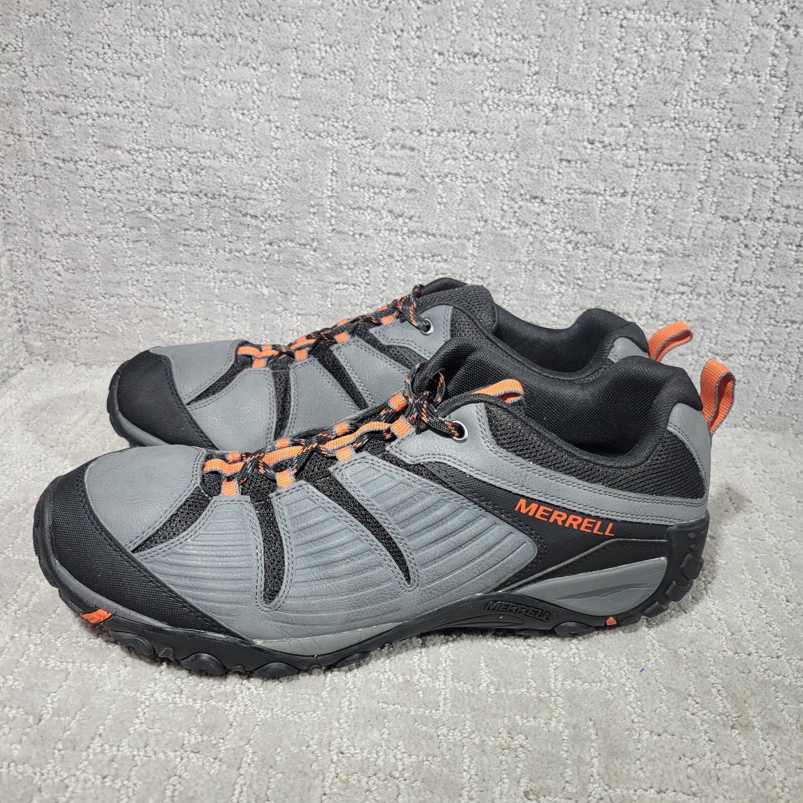 Scarpe da trekking Merrell Kangri WP Trekkinn da uomo taglia US 15 grigie impermeabili antiscivolo
