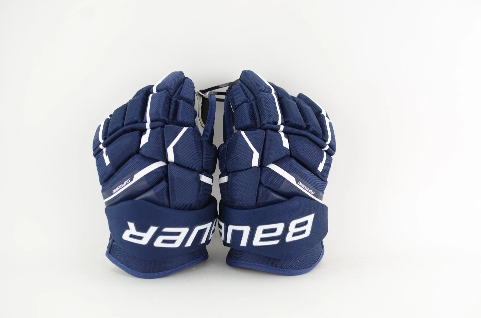 Gants de hockey Bauer Supreme Mach bleu marine/blanc senior taille 14 (0417 0087)