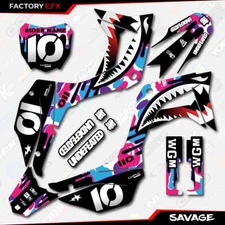 Candy Crf110 Savage Racing Graphics kit fits Honda 2019-2025 decal 19-25 CRF 110