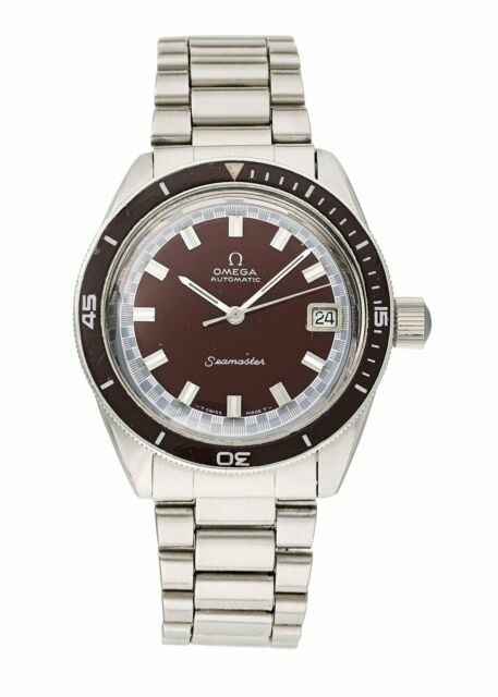 OMEGA Seamaster Burgundy Men's Watch 