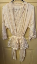 Vintage JC Penney Robe and Matching Pajama Bottoms Size L 16-18 Nylon