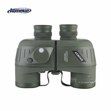 10X50 Binoculars W/ Rangefinder Compass Waterproof Outdoor Hunting Bird Watching