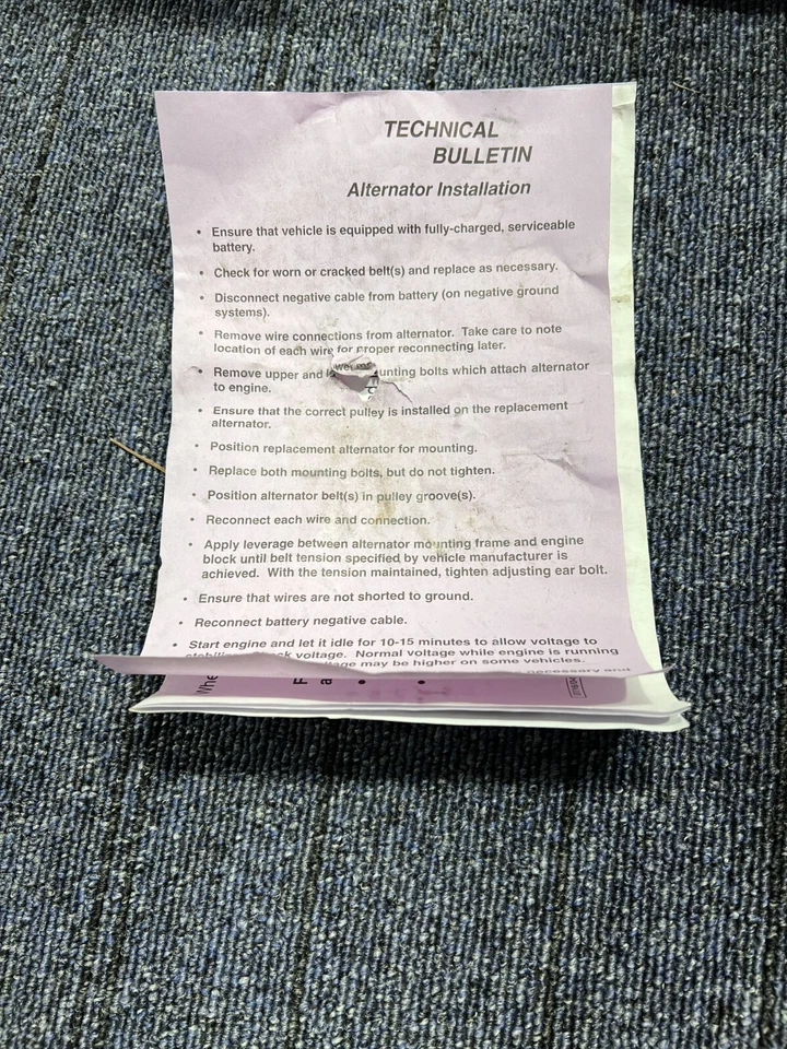 ALTERNADOR REMAN PARA 3,4 L 01-03 OLDSMOBILE ALERO & PONTIAC GRAND AM 12VCW 8279 Foto 2 de 4