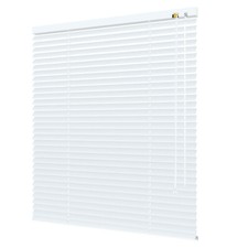 Alu Jalousie Aluminium Jalousien Jalousette Fenster Rollo Lamellen Weiß + Silber