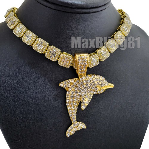 Young Dolph Dolphin Pendant \u0026 16\