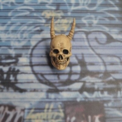 Threezero 3A 1/6 Dorohedoro Ebisu Skull Head Sculpt Action Figure Accessory