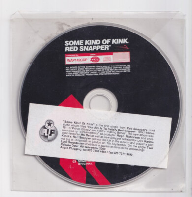 (LC214) Red Snapper, Some Kind Of Kink - 2000 DJ CD