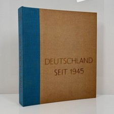 KABE Schraubendecke DELTA A Blau Braun Aufdruck "Deutschland seit 1945" [81153