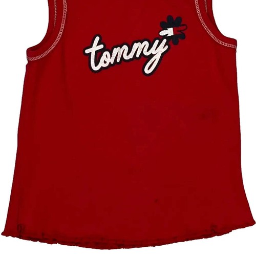 Age 6 Tommy Hilfiger Vest - XS Red Cotton - Picture 5 of 8