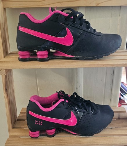 Size 6Y - Nike Shox Classic Black And Pink Womens 6166542-060