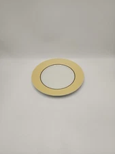Martha Stewart "Yellow Twirl" 8 1/2 Inch Salad Plate