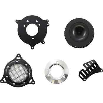 Cobra Black RPT Venturi Air Cleaner Filter Kit Harley Electra Glide 08-09