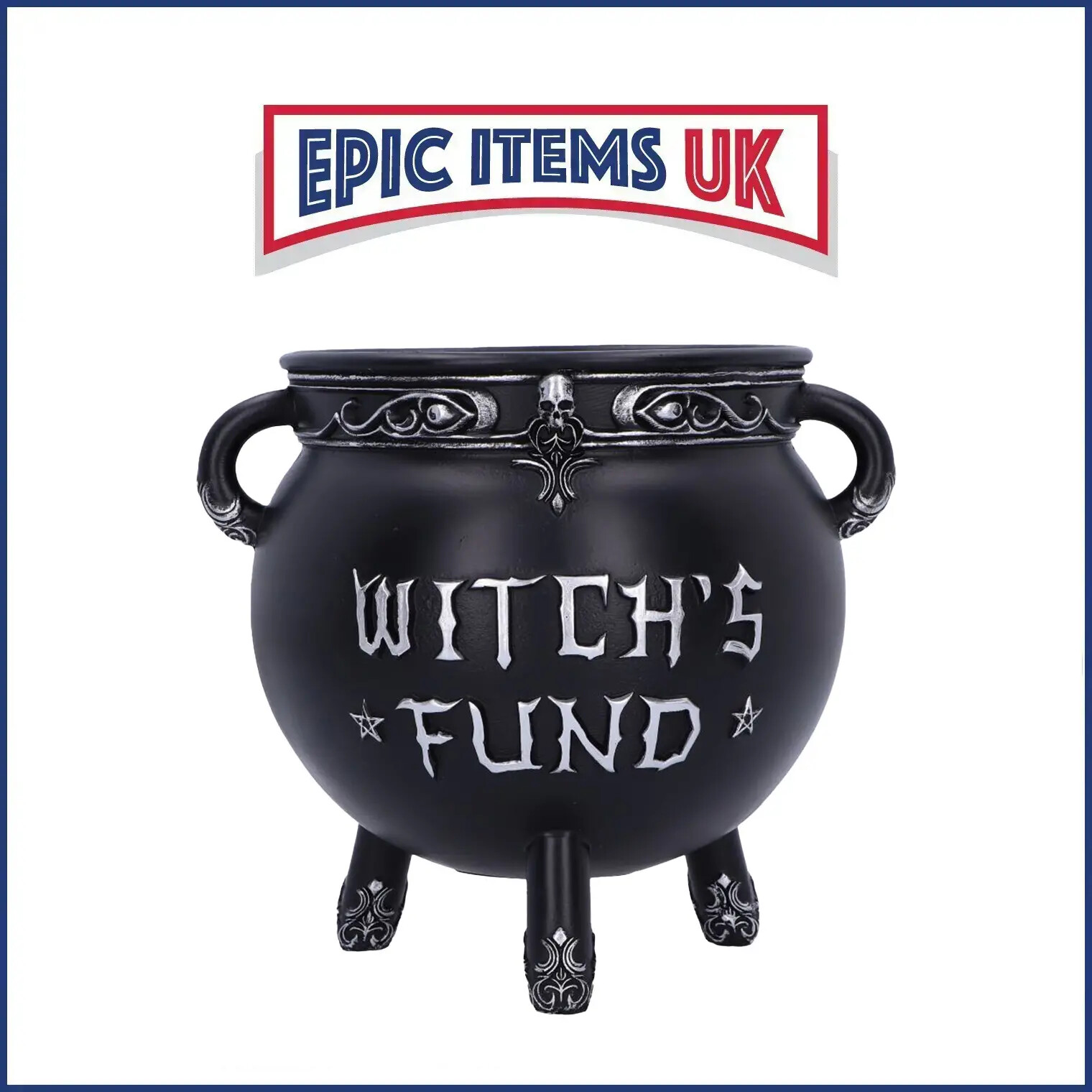 Nemesis Now Witch's Fund Cauldron Money Box 16.5cm - IN STOCK