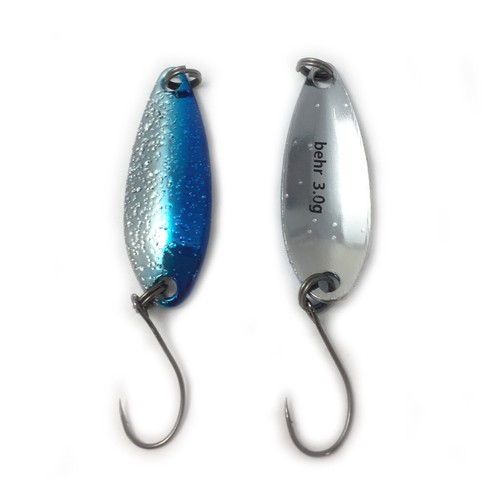 TRENDEX L Spoon Trout Spinner 2,7g 3,0g Blinker Forellen Köder UV aktiv Behr - Bild 16 von 17