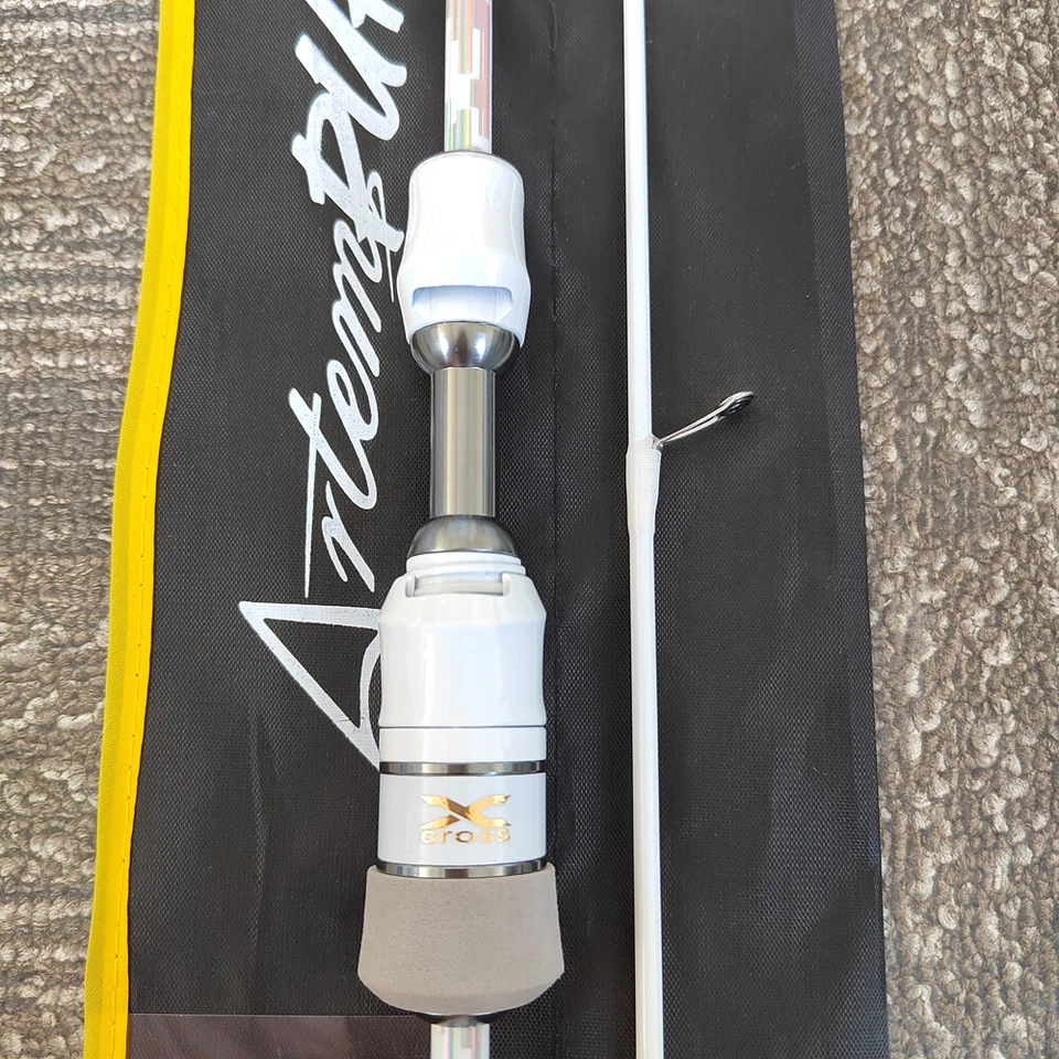 ArtemisPURE Spinning Rod 6ft 1-6lb Fast Ultralight Carbon Trout Fishing Rod S602 - Image 2 of 4