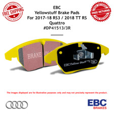 EBC Yellowstuff Front Brake Pads For 17-18 RS3 / 2018 TT RS Quattro #DP41513/3R