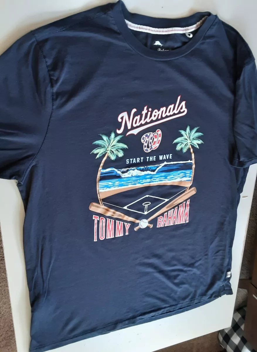 Tommy Bahama Washington Nationals Medium Tee Shirt