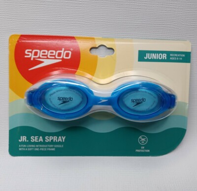 Speedo Junior Sea Spray Comfort Strap Swimming Goggles