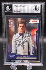 FRANCO COLAPINTO SIGNED 2024 TOPPS NOW RC ROOKIE CARD #51 FORMULA 1 F1 BECKETT