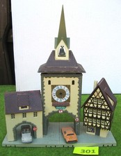 (301) Modelleisenbahn HO :   Stadttore mit 2 ...