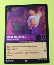 Disney Lorcana Ursula's Return Luisa Madrigal Magically Strong One 47/204 Foil
