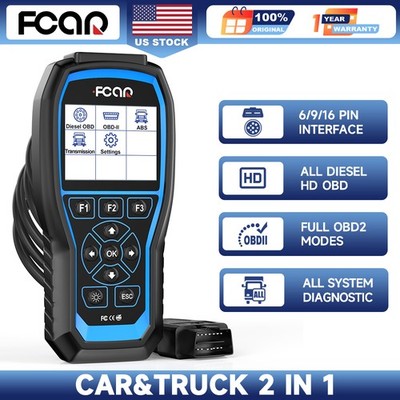 FCAR F507 Car Diesel Heavy Duty Truck Diagnostic Scanner ABS for Wabco Allison