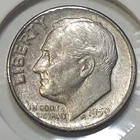 1959-D Roosevelt Dime - XF+ - 90% Silver