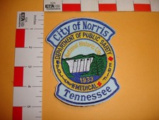 Vintage Firefighter/ Police/Medical/ Department of Public Safety Norris TN