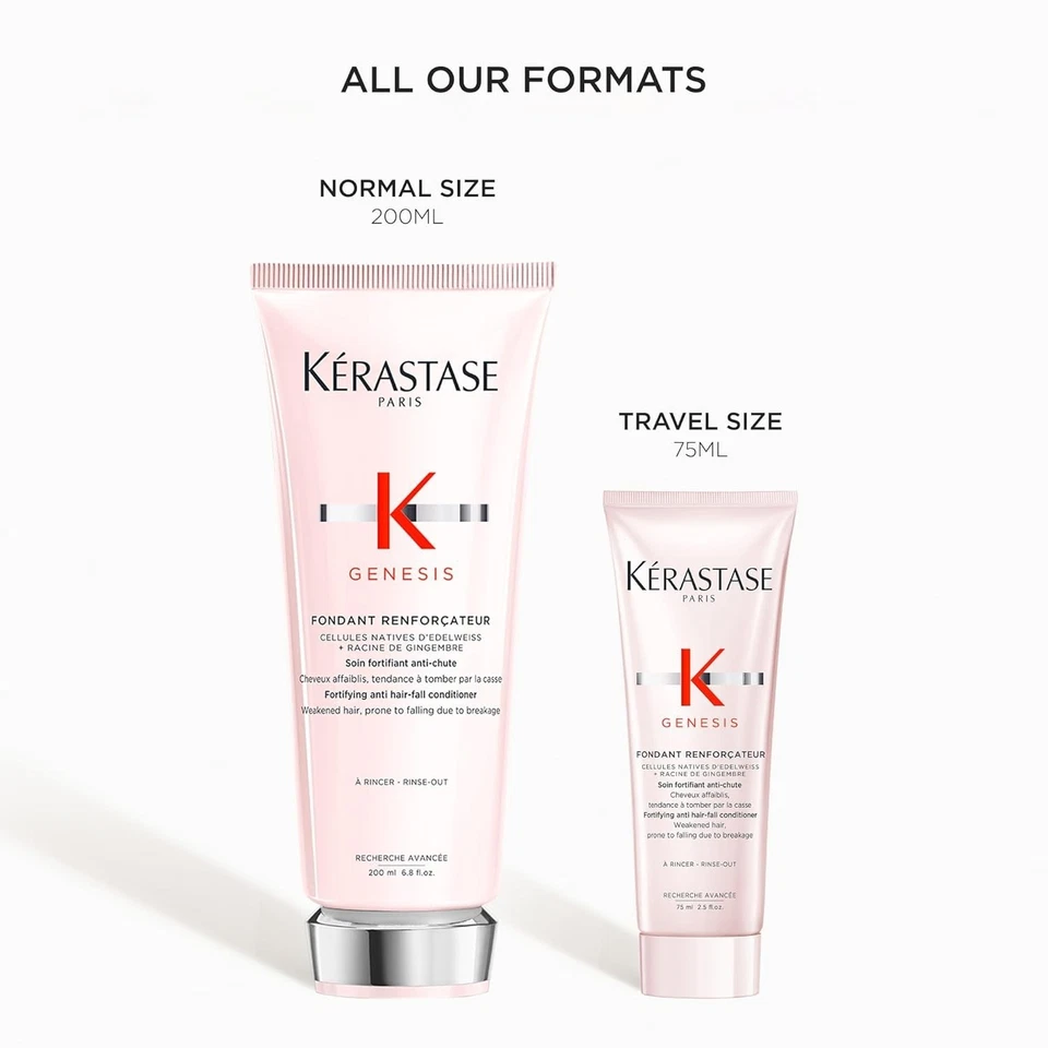 Kérastase Genesis Fondant Renforçateur 75 ml – Acondicionador Anticaída Fortalec - Imagen 2 de 4