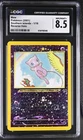 CGC 8.5 NM/MINT+ Mew 1/18 Southern Islands Reverse Holo SWIRL Pokemon Card