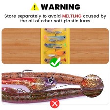 Tear-Resistant TPE Swimbaits - Freshwater, Saltwater