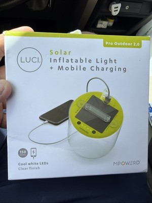 MPOWERD LUCI Pro Outdoor Solar Charging Light And Mobile Charger50 Hours