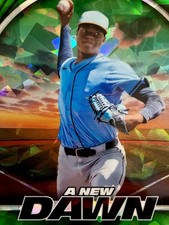 Gary Gill Hill 1/5 Leaf Baseball Nation Green Cracked Ice Rare SSP